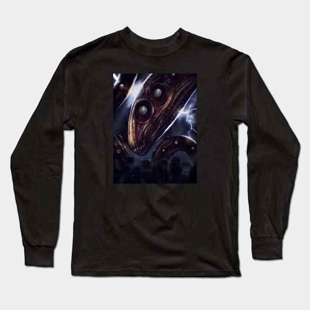 The Vast Long Sleeve T-Shirt by Rusty Quill